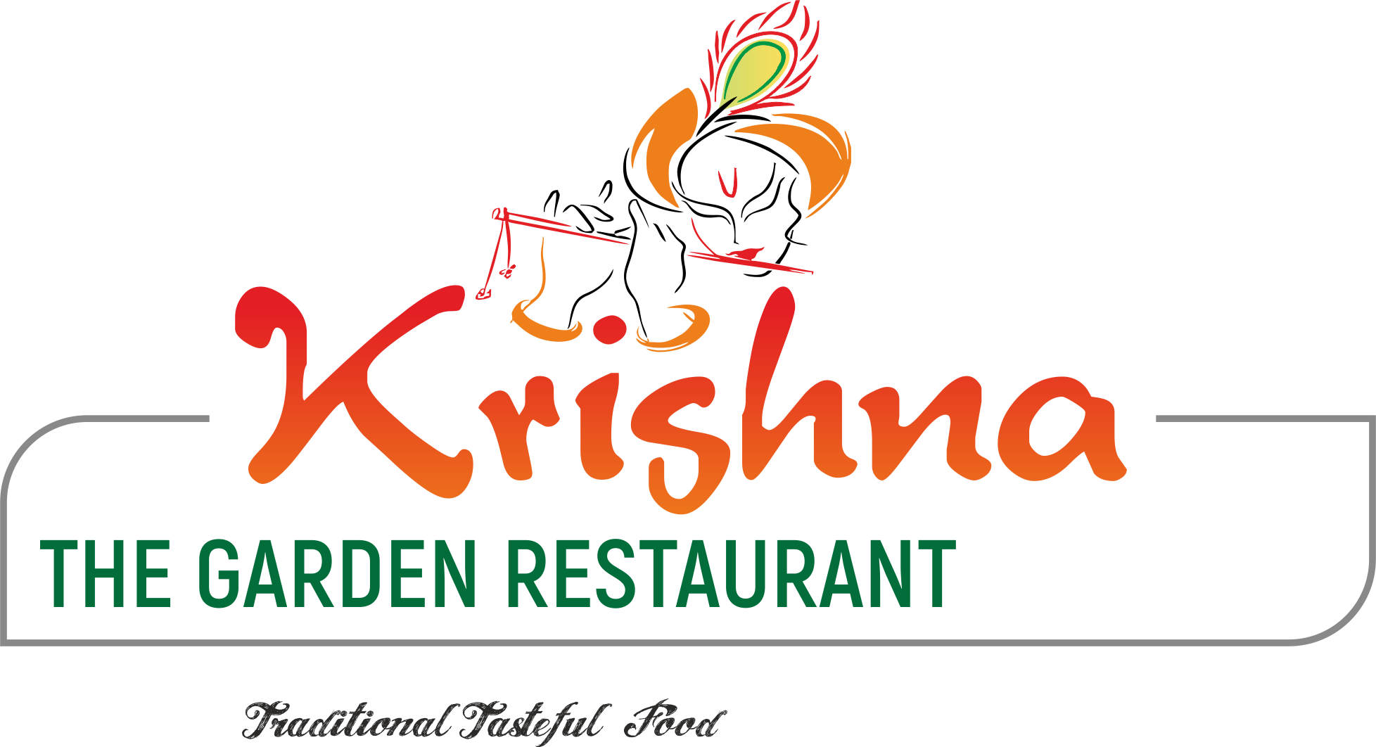 Krishna - Calligraphy (1956x1062), Png Download