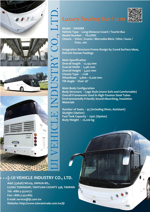 Hanske Touring Bus, Coaches, Passenger Car,tourist - Brochure (700x700), Png Download