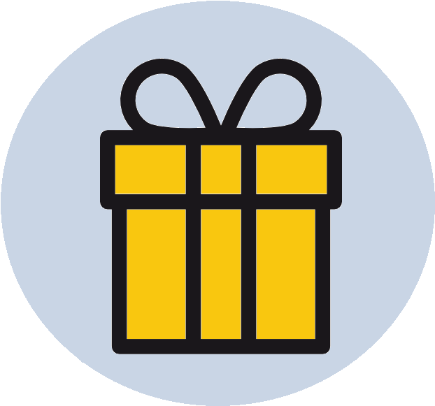 Special Offer - Gift Icon Vector Png (642x610), Png Download