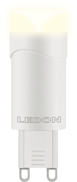 Led Lamp G9 3,5w Glow - Plastic (500x800), Png Download