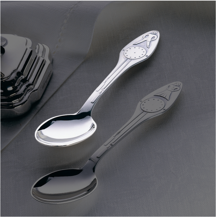 R & B Birth Spoon Boy - Kitchen Utensil (1000x1000), Png Download