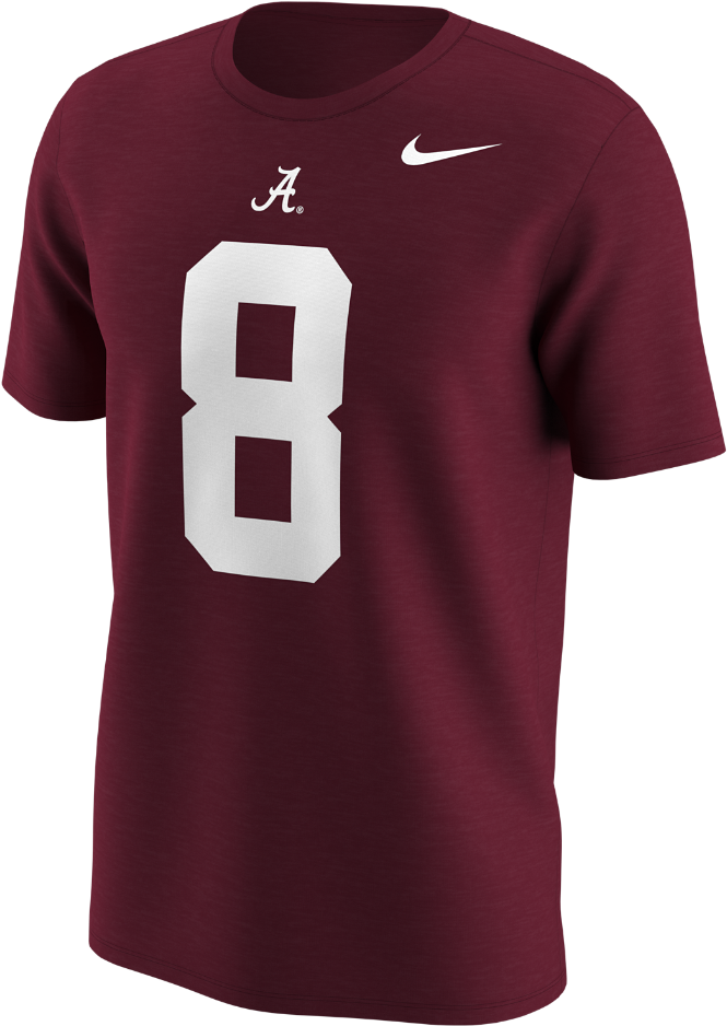 Nike College Name And Number Men's T-shirt Size Medium - Active Shirt (1000x1000), Png Download
