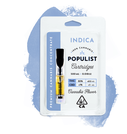 Populist Cannabis Is Available Throughout California - Populist Vape Cartridge (600x558), Png Download