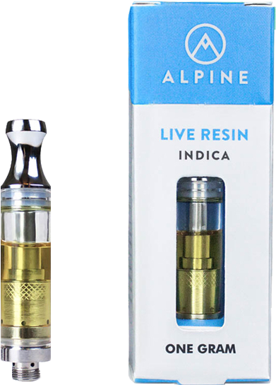 Alpine Live Resin Cartridge (600x600), Png Download
