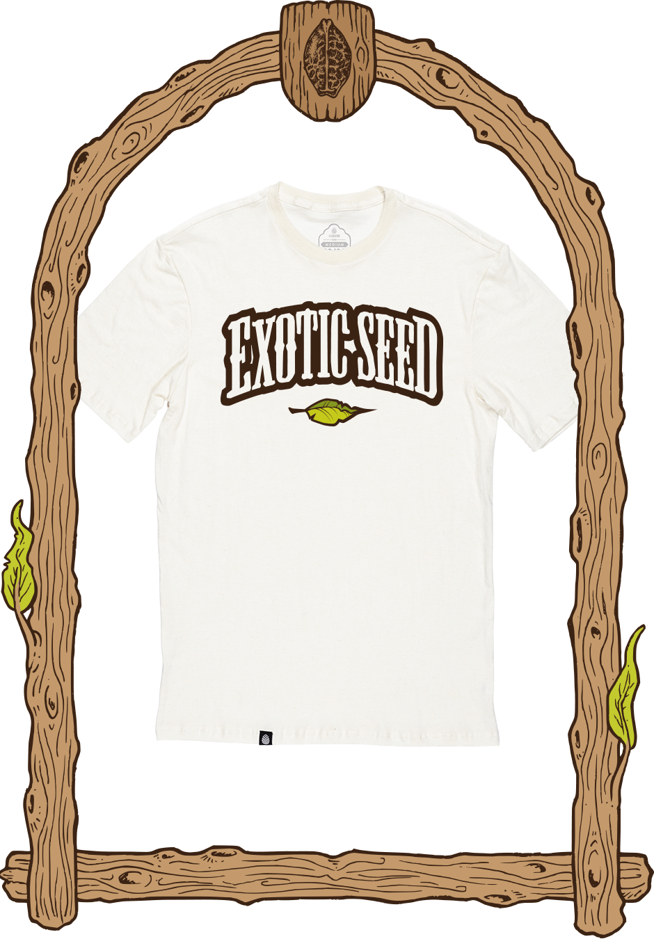 T Shirt Exotic Men Hemp Buy Marijuana - Seed (940x1350), Png Download