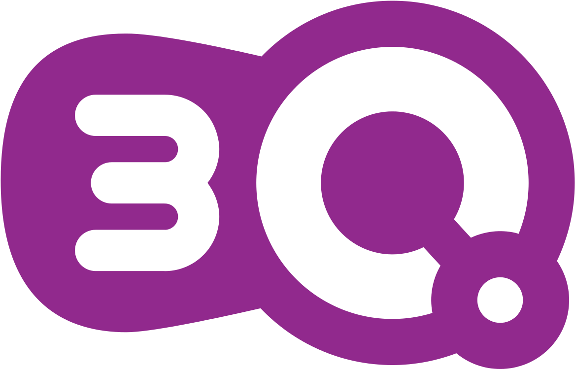 1280px-3q Official Logo - Q Violet (1280x837), Png Download