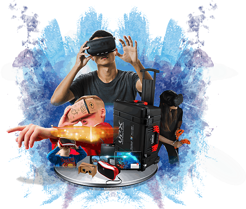 Virtual And Augmented Reality Companies - Virtual Reality (841x682), Png Download