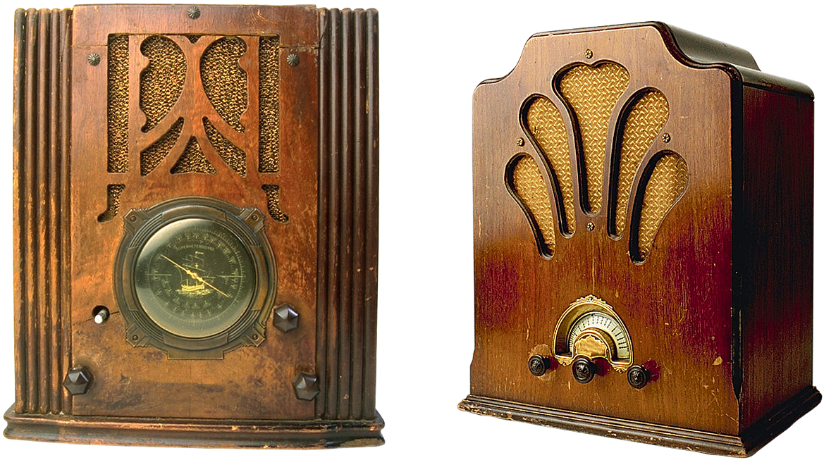 Old Radio Radio Vintage - Antique Radios (1280x750), Png Download