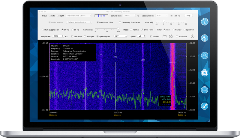 The Very Low Frequency Receiver Is A Software Defined - Flat Panel Display (800x460), Png Download