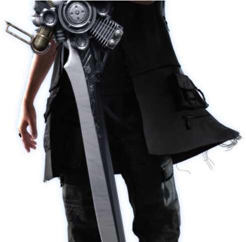 Drawn Sword Noctis - Ff15 New Empire Characters (640x480), Png Download