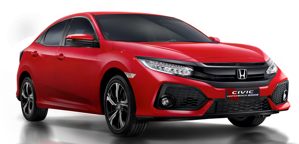 Honda Civic Hatchback Turbo Resmi Dikenalkan - Maruti Suzuki Swift Length In Feet (1000x500), Png Download
