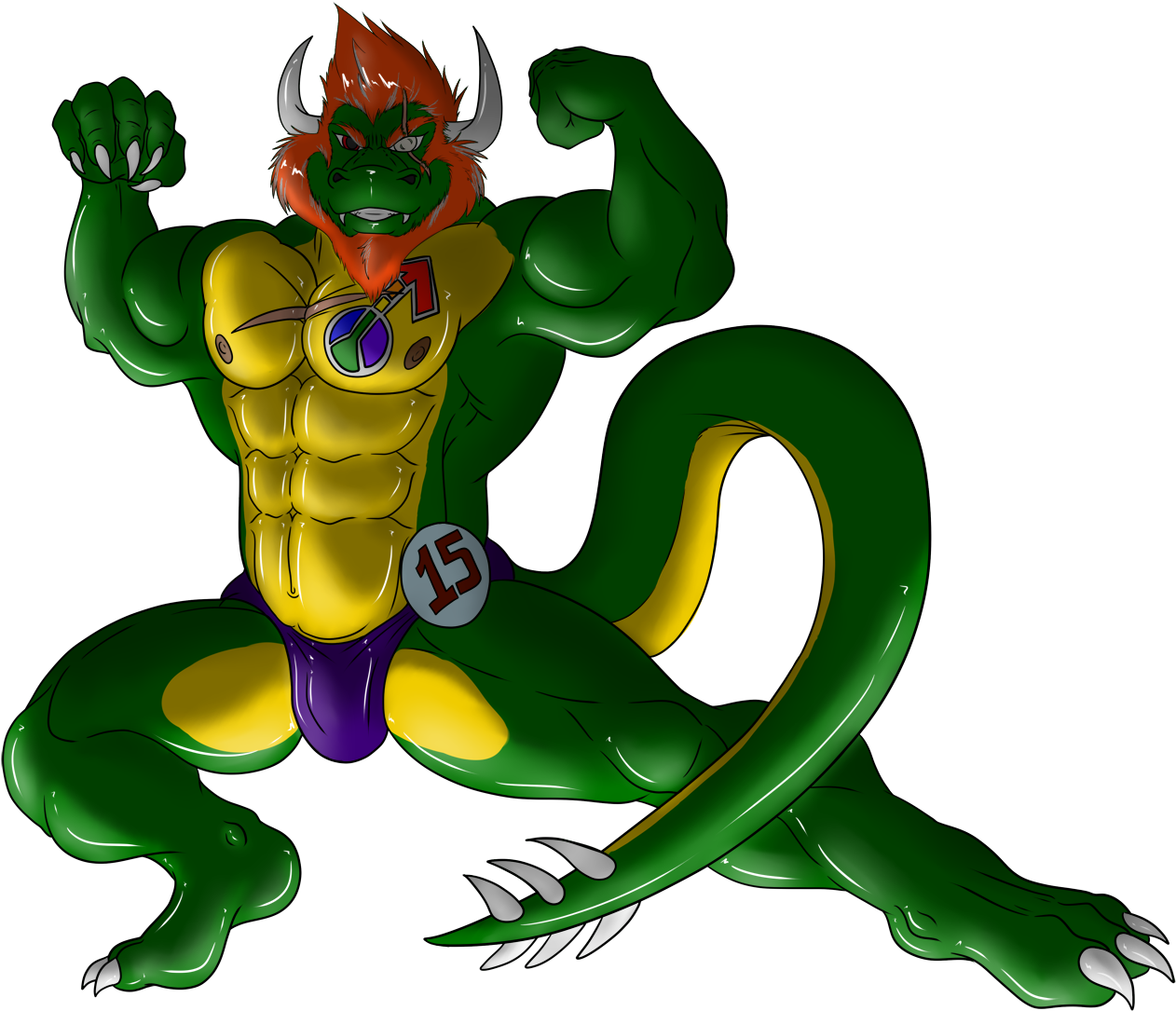 Flexing The Guns - Illustration (1376x1200), Png Download