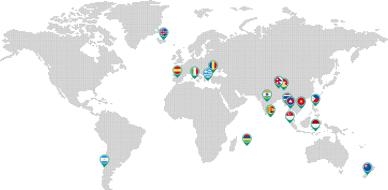 Dotted World Map Vector Png (1272x622), Png Download