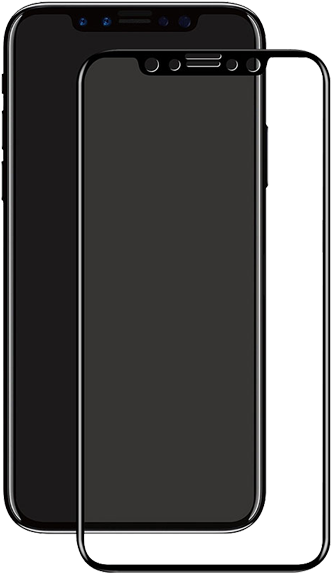 Eiger Folie Sticla 3d Fullscreen Iphone Xs Max Accesorii - Smartphone (600x600), Png Download