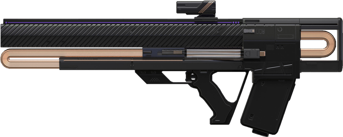 Graviton Lance - Firearm (1200x507), Png Download