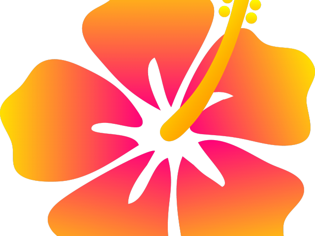 Hawaiian Flower Clipart - Clip Art Hawaiian Flower (640x480), Png Download