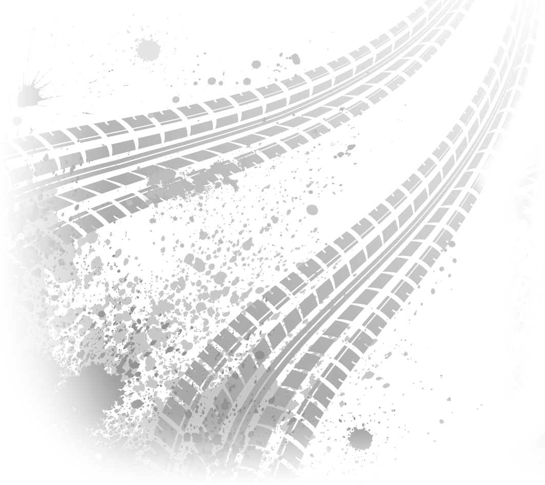 Pattern-5 Tiretracks - White Tire Track Png (1062x945), Png Download