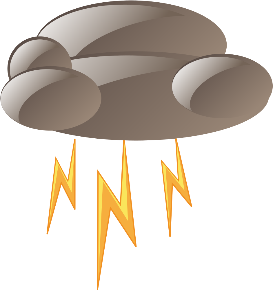 Cloud Storm Icon - Storm Cloud Icon (969x1024), Png Download