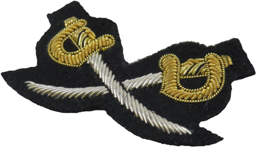 Army Physical Training Inst Crossed Swords Arm Badge - Emblem (1200x799), Png Download