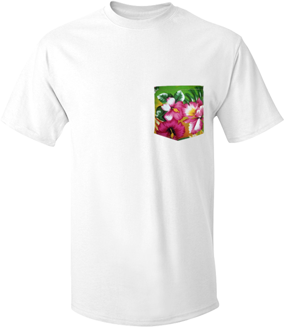 Hawaiian Flower Custom Pocket - Bougainvillea (1000x1250), Png Download