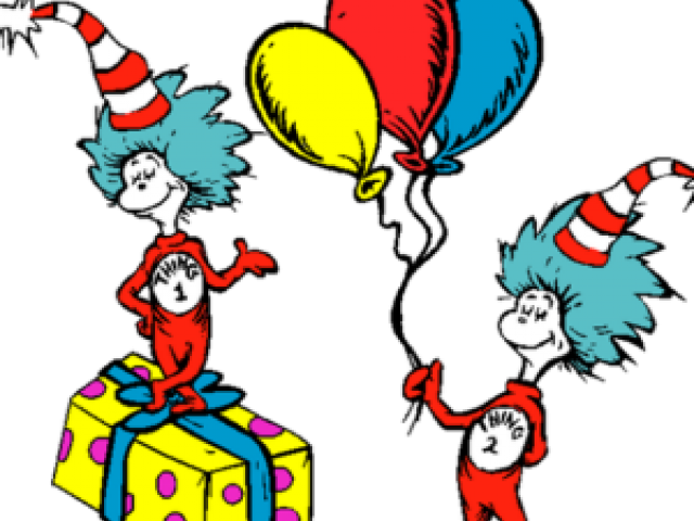 Thing Clipart Dr Seuss (640x480), Png Download