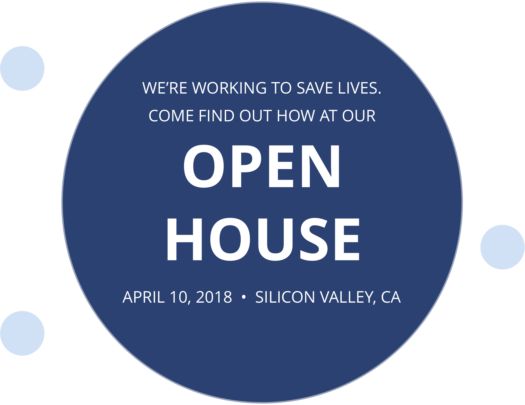 Open House Background Left3x - Circle (2157x1662), Png Download