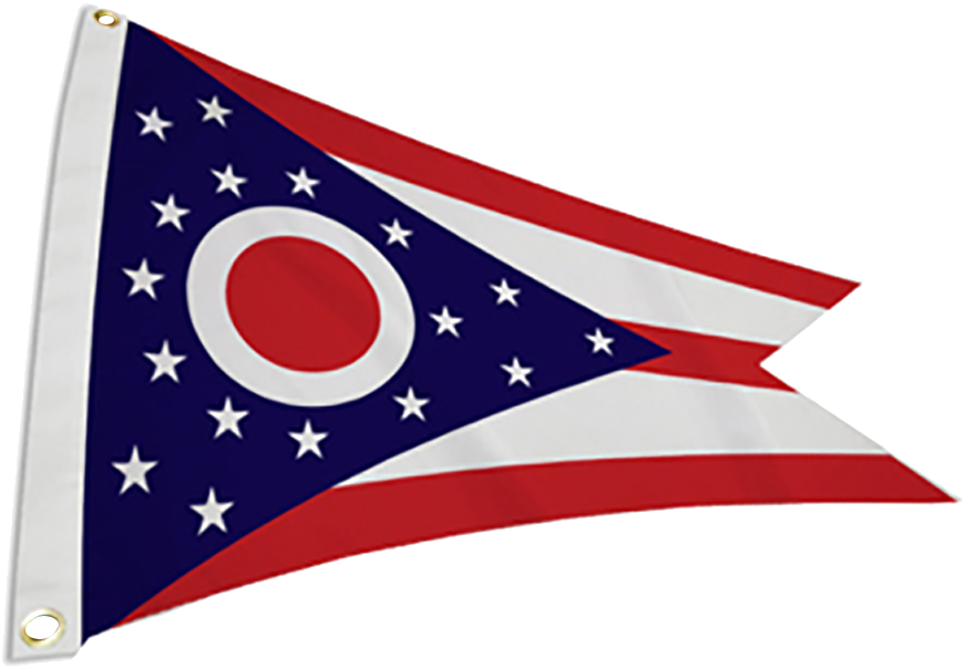 Ohio State Flag (1944x1296), Png Download