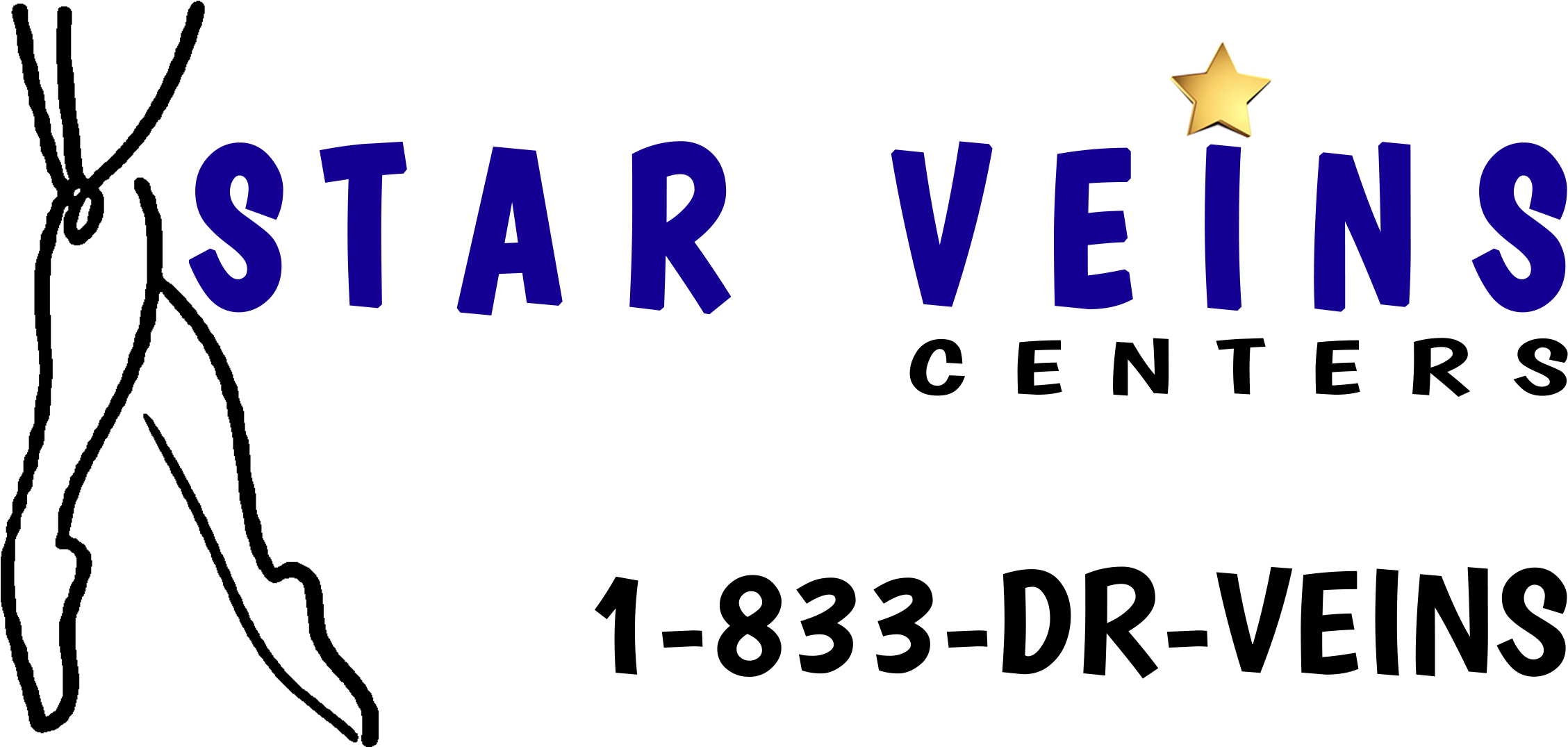 Star Veins Centers - Calligraphy (2550x1177), Png Download