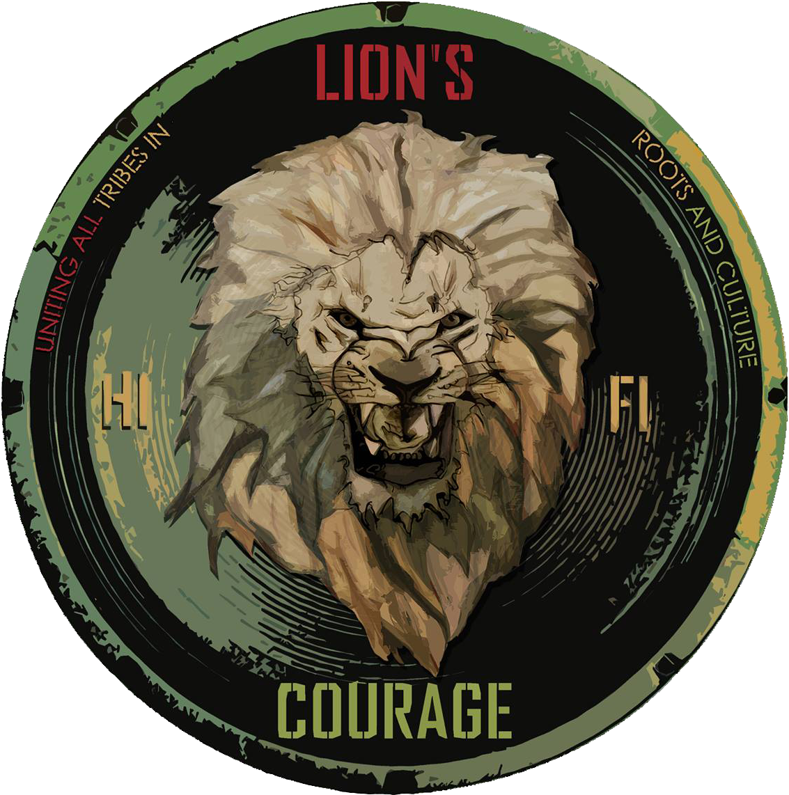 Lions Courage Hi Fi - Masai Lion (1448x2048), Png Download