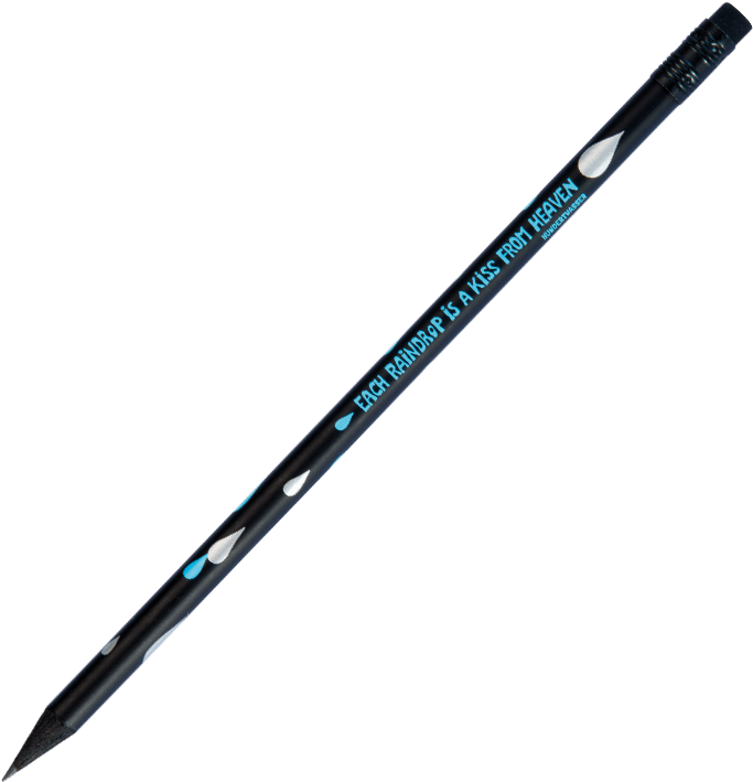 Pencil Raindrops - Gas Spring (715x738), Png Download