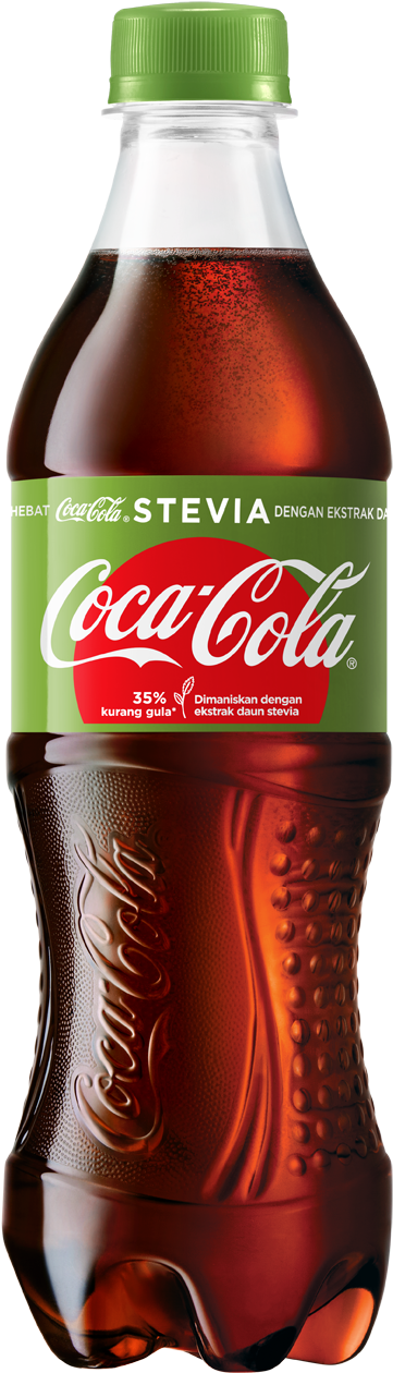 Coca Cola Stevia Is - Coca Cola Con Stevia (737x1442), Png Download