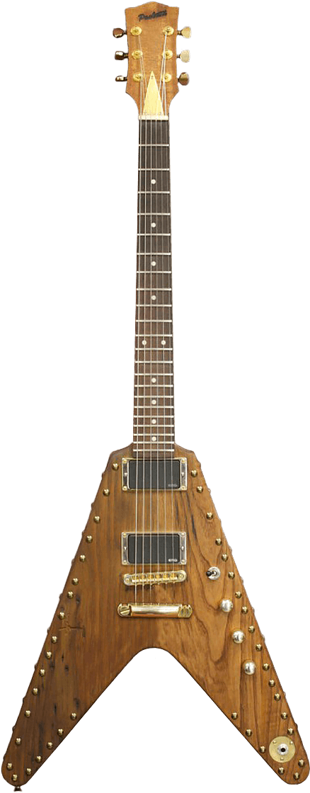 F - V - Wine - Electric Guitar (440x1150), Png Download