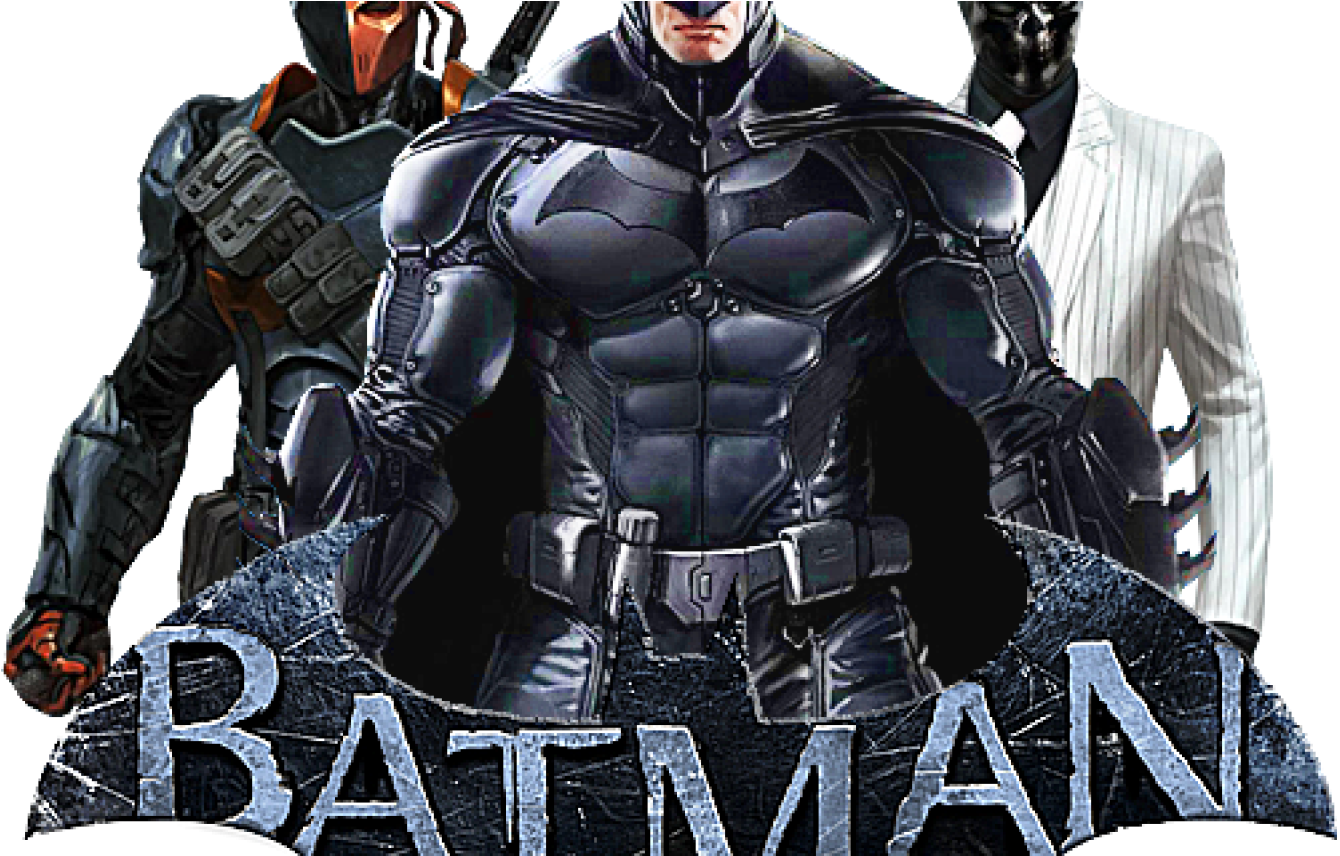 Batman Arkham Origins Deathstroke Dlc - Batman Arkham Origins Logo (1368x855), Png Download