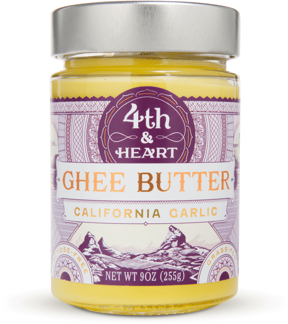 4th And Heart Vanilla Bean Ghee (1000x1238), Png Download