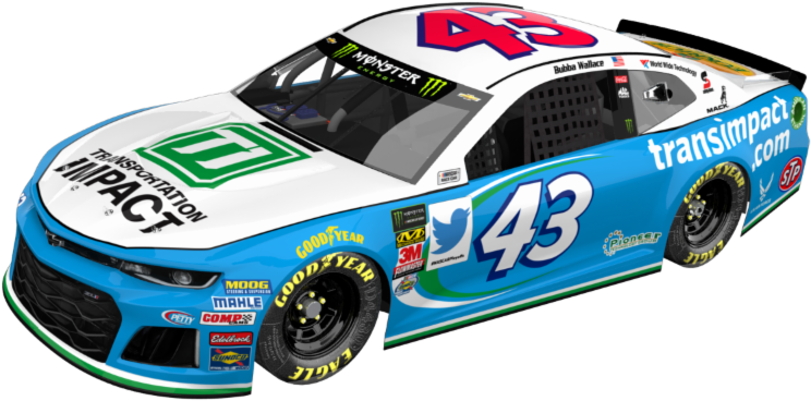 Transportation Impact Will Sponsor Bubba Wallace At - Bubba Wallace Logo Png (800x450), Png Download