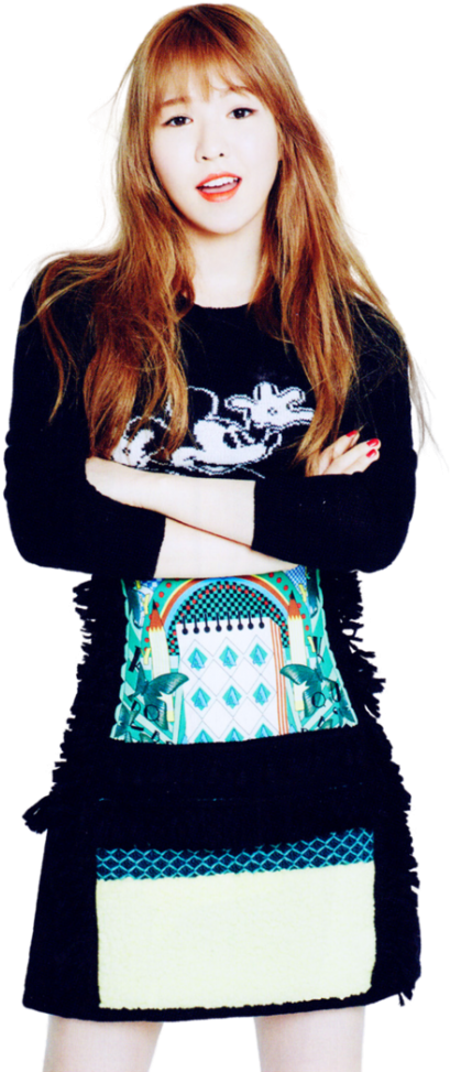 Wendy Png - Red Velvet Wendy Png (700x986), Png Download