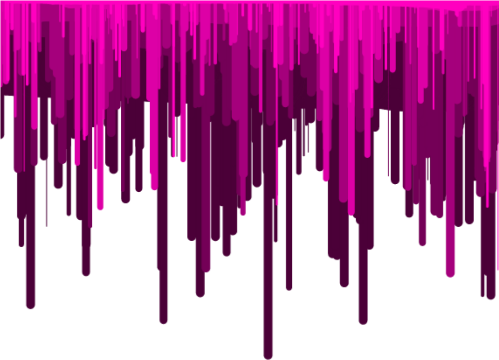Border Edging Frame Paint - Purple Dripping Png (999x730), Png Download