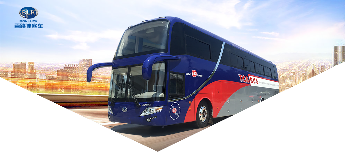 1 - 2 - - Bonluck Bus (1423x630), Png Download