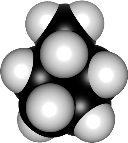 Methylcyclopentane Spheres - Cyclohexane (640x480), Png Download