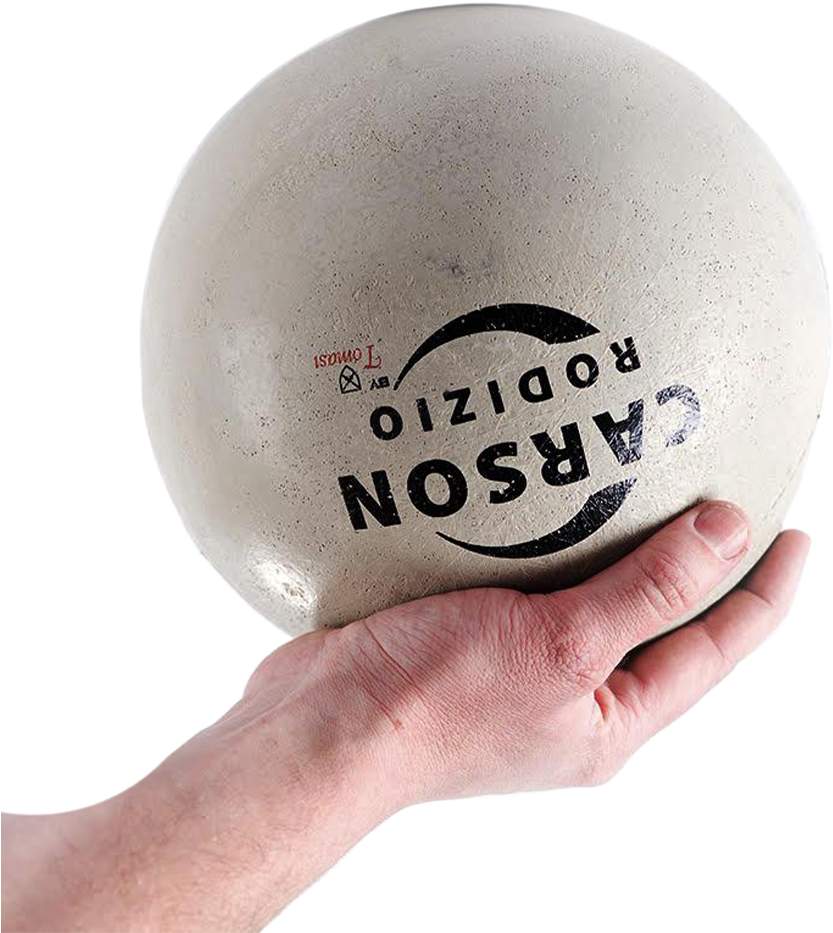 Carson Rodizio Soccer Tennis Ball Size Version Of A - Hand (1000x1000), Png Download