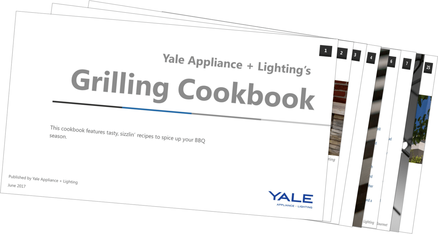 Free Grilling Cookbook Png - Yale Appliance (1400x748), Png Download