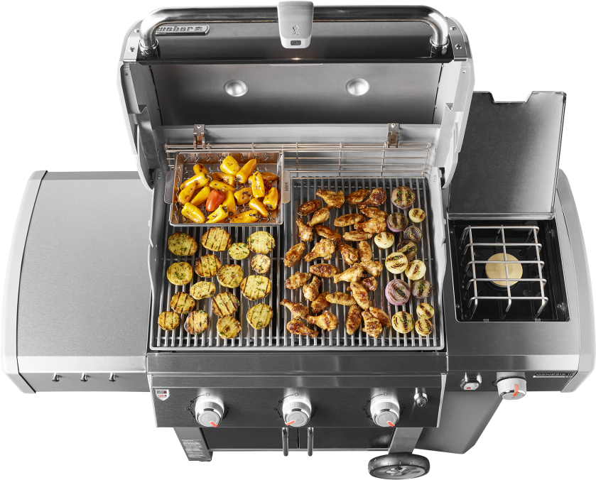 Genesis® Ii Lx E-340 Gas Grill - Weber Genesis 2 Lx 340 (864x864), Png Download