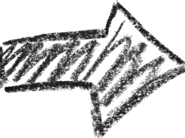 Drawn Arrow Crayon - Sketch (640x480), Png Download