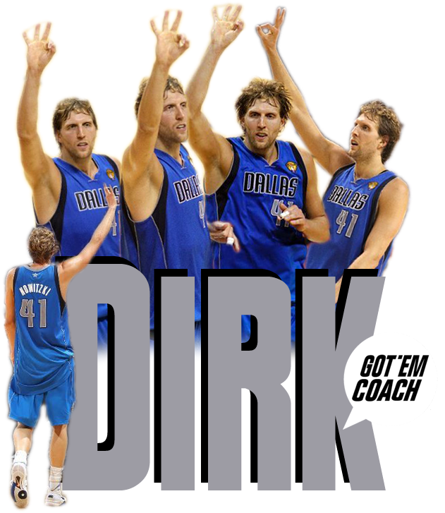 Dirk Played In The Most Important Game Of His Career - Basketball Player (696x739), Png Download