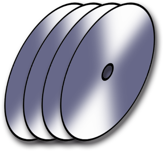 Quadruple Platinum - Circle (565x599), Png Download