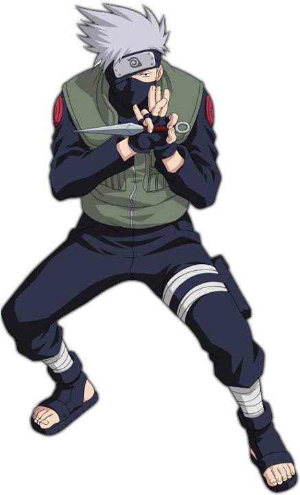 Kakashi Hatake - Combo Burst Osu Pngs (450x767), Png Download
