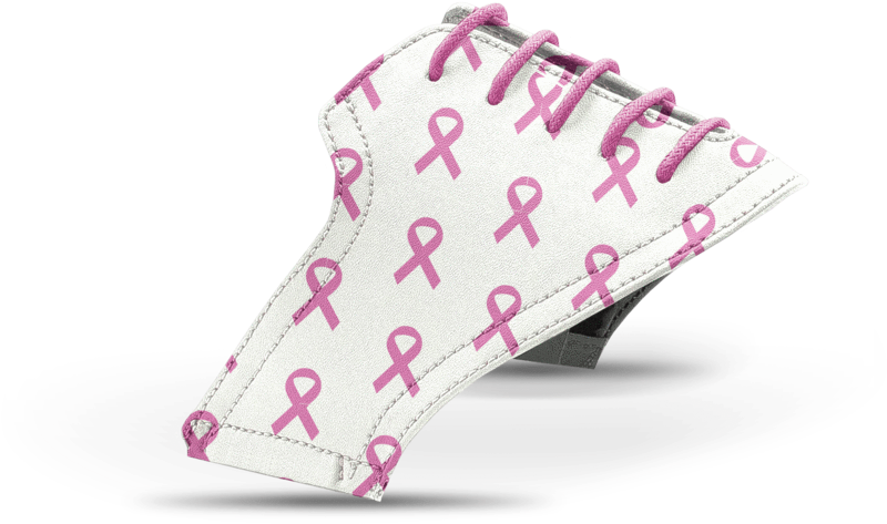 Men's Breast Cancer Pink Ribbons On White Saddles & - Basic Pump (1024x654), Png Download
