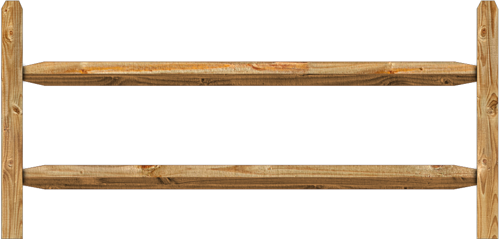 Wood Fence Png - Split Rail Fence Png (992x469), Png Download