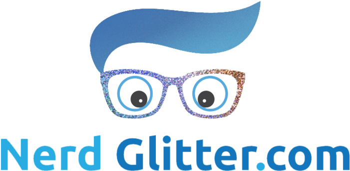 Glittered With Everything Nerd Life Is Just Better - Illustration (800x467), Png Download