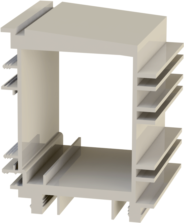 Multi-beam - Shelf (1401x1380), Png Download